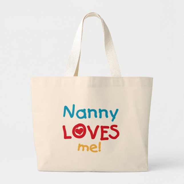 Bolsa Tote Grande Babá LOVESME (Frente)