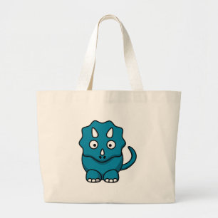 Bolsa Tote Grande Baby Triceratops