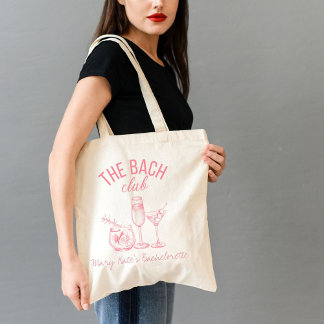 Bolsa Tote Grande Bachelorette do Bach Club