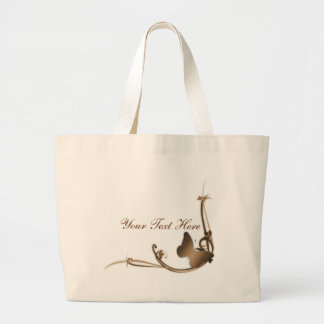 Bolsa Tote Grande Bag de Borboleta Personalizável