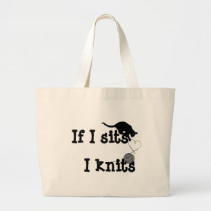 Bolsa Tote Grande Bag de Tote de Gato