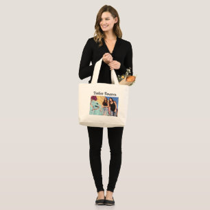 Bolsa Tote Grande Bag de Tote Personalizada dos Bestamigos