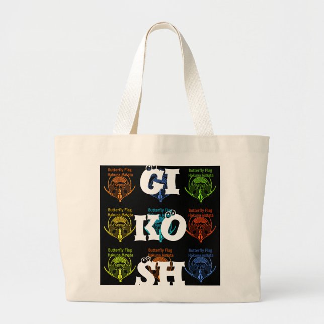 Bolsa Tote Grande Bag Template (Frente)