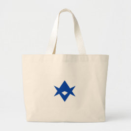 Bolsa Tote Grande Bag with Flag of Toyota City, Japan