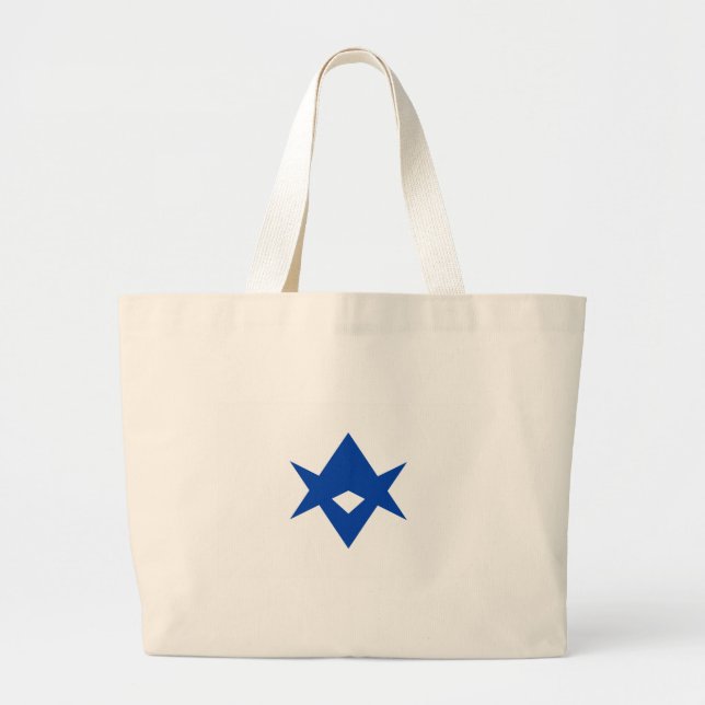 Bolsa Tote Grande Bag with Flag of Toyota City, Japan (Frente)