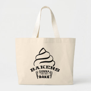 Bolsa Tote Grande Bakers GonAssar Cupcake