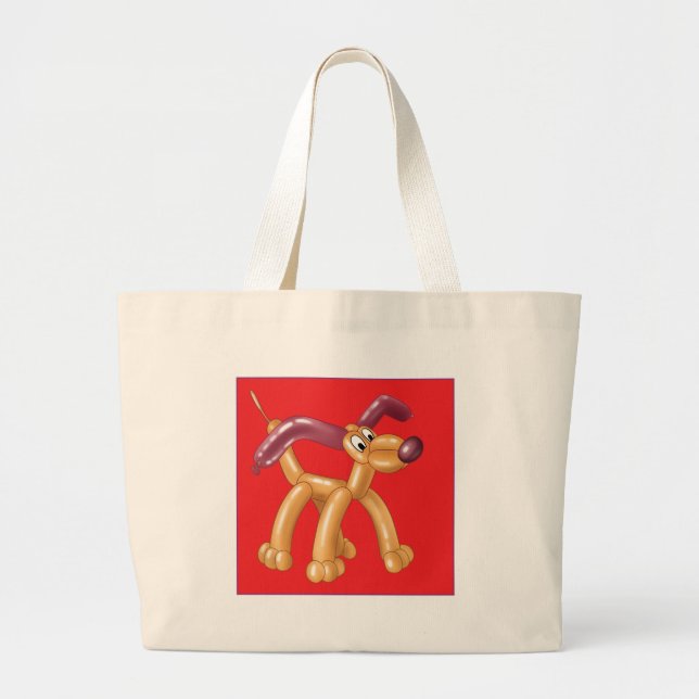 BOLSA TOTE GRANDE BALÃO DO CÃO (Frente)