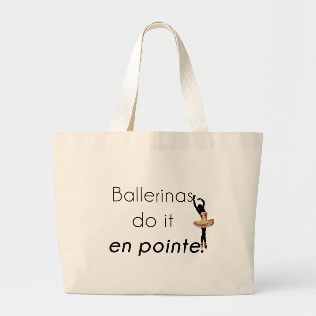 Bolsa Tote Grande Ballerinas! (Frente)