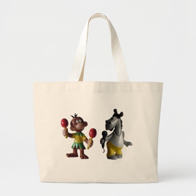 Bolsa Tote Grande Banana Blues Bag (Frente)