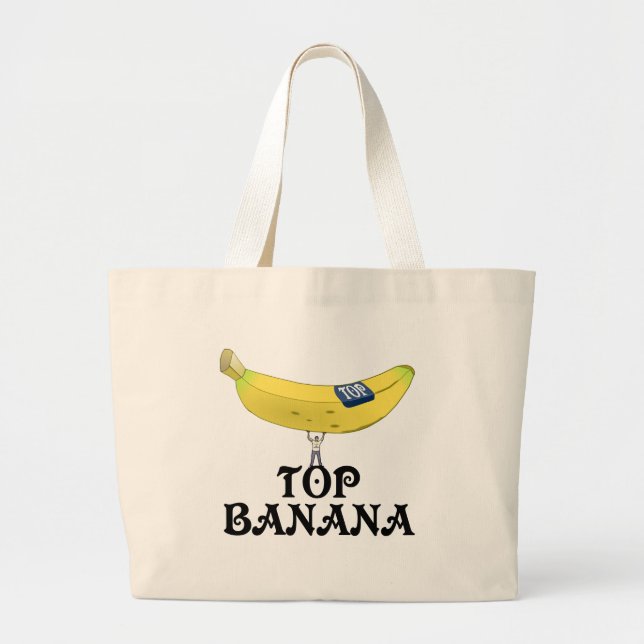 Bolsa Tote Grande Banana Superior (Frente)