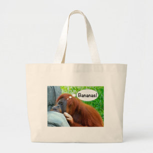 Bolsa Tote Grande Bananas!