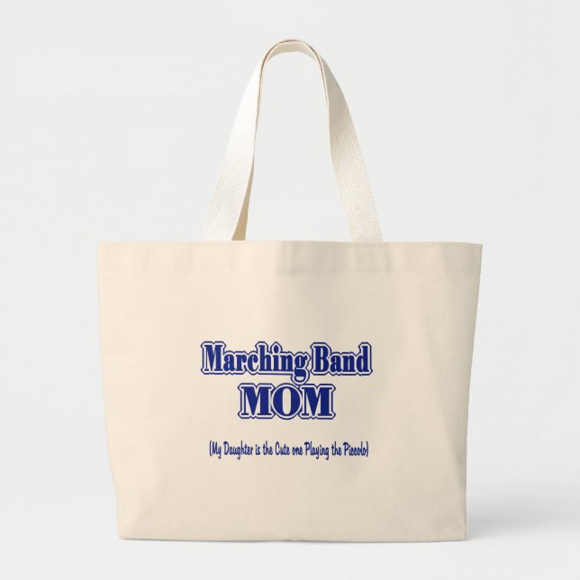 Bolsa Tote Grande Banda de Marcha Mãe/ Piccolo (Frente)
