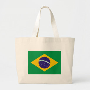 Bolsa Tote Grande bandeira brasileira