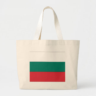 Bolsa Tote Grande Bandeira búlgara