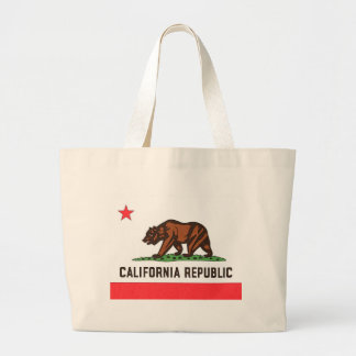 BOLSA TOTE GRANDE BANDEIRA CALIFORNIA