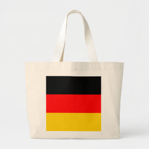 Bolsa Tote Grande Bandeira da Alemanha