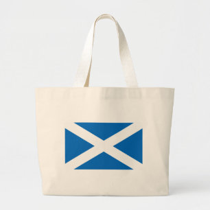 Bolsa Tote Grande Bandeira da Escócia - Bratach na h-Alba