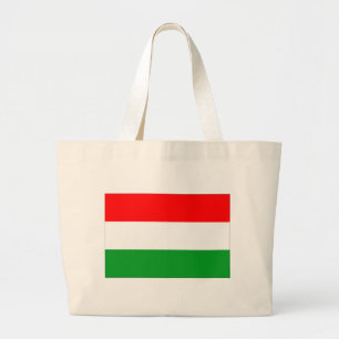 Bolsa Tote Grande Bandeira da Hungria