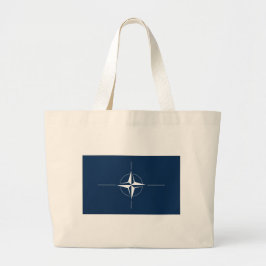 Bolsa Tote Grande Bandeira da NATO
