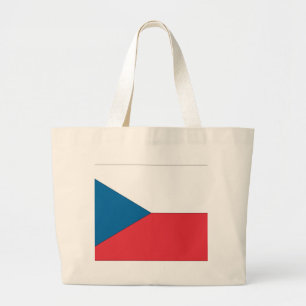 Bolsa Tote Grande Bandeira da República Checa