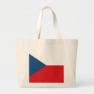 Bolsa Tote Grande Bandeira da República Tcheca