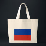 Bolsa Tote Grande Bandeira da Rússia<br><div class="desc">Saca da Bandeira da Rússia</div>
