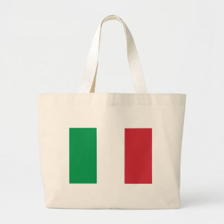 Bolsa Tote Grande Bandeira de Itália