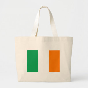 Bolsa Tote Grande Bandeira do Jumbo Tote Bag da Irlanda