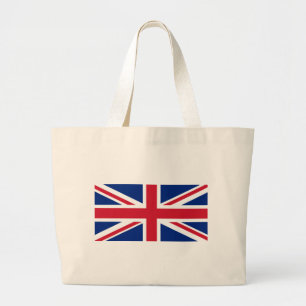 Bolsa Tote Grande Bandeira do Reino Unido