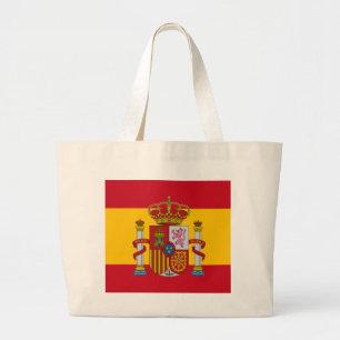 Bolsa Tote Grande Bandeira espanhola