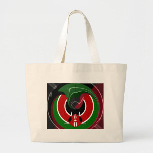 Bolsa Tote Grande Bandeira Fluid Kenyan