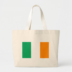 Bolsa Tote Grande bandeira irlandesa