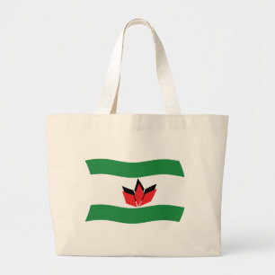 Bolsa Tote Grande Bandeja de Toque de Sinalizador Pessoas Húngaro