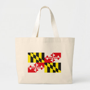 Bolsa Tote Grande Bandeja de Tote de Maryland