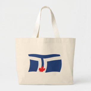 Bolsa Tote Grande Bandeja do Toque de Bandeira Toronto