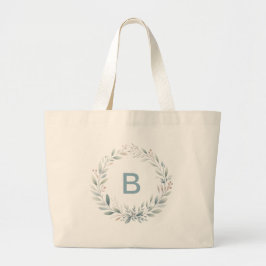 Bolsa Tote Grande Banheira de Tota Monograma Personalizada
