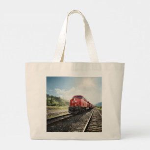 Bolsa Tote Grande Banheira de Tote de Locomotiva Fabulosa