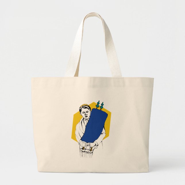 Bolsa Tote Grande Bar MItzvah (Frente)