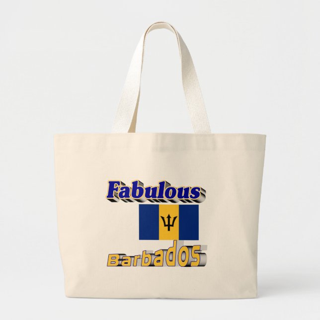 Bolsa Tote Grande bárbaros fabulosos (Frente)