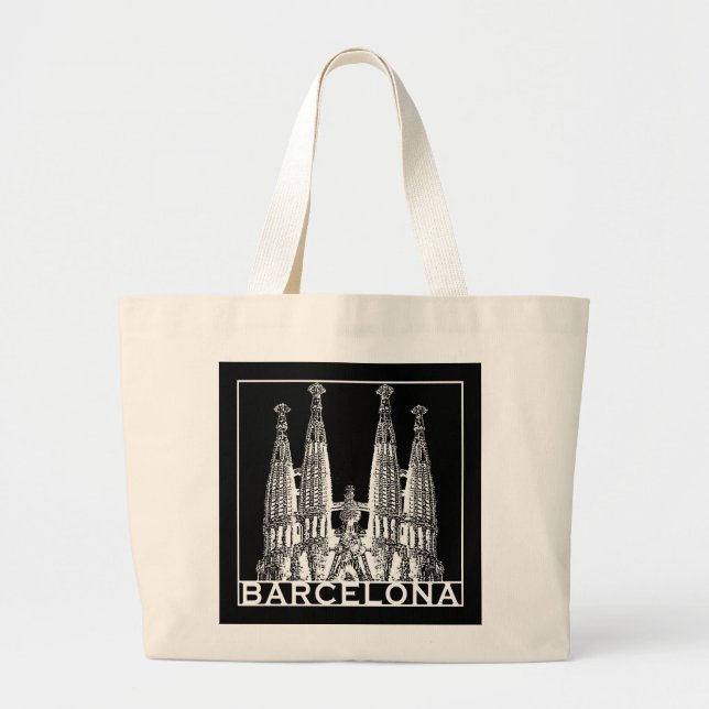 Bolsa Tote Grande Barcelona (Frente)