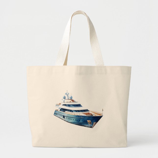 Bolsa Tote Grande barco (Frente)