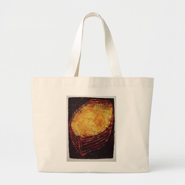 Bolsa Tote Grande Barco amarelo 2007 (Frente)