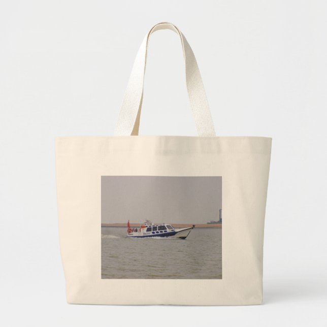 Bolsa Tote Grande Barco de Segurança (Frente)