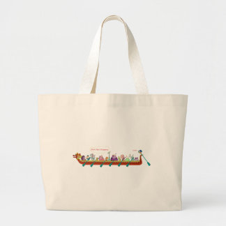 Bolsa Tote Grande Barco do dragão - dragões do fogo