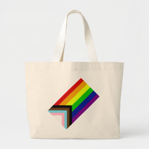 Bolsa Tote Grande Barra de ferramentas do orgulho LGBTQ+