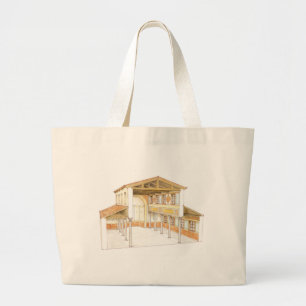 Bolsa Tote Grande Basílica romana