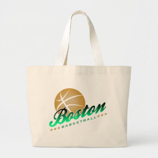 Bolsa Tote Grande Basquetebol de Boston