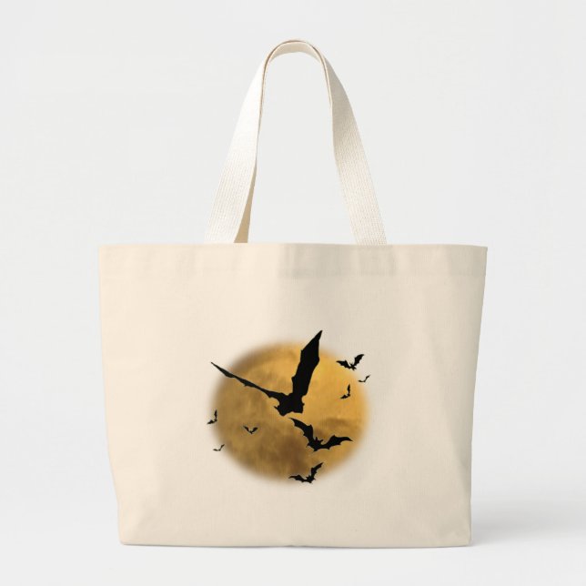 Bolsa Tote Grande Bastões na noite (Frente)