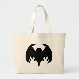 Bolsa Tote Grande Bat Black The MUSEUM Zazzle Gifts