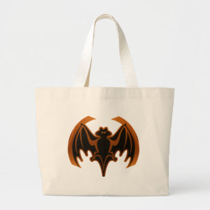 Bolsa Tote Grande Bat Brown O MUSEUM Zazzle dá presentes